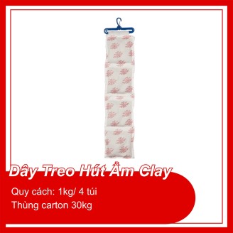 DÂY TREO HÚT ẨM CLAY 1KG / 4 TÚI