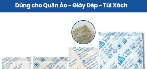 GÓI HÚT ẨM CHO HÀNG MAY MẶC, GIÀY DÉP XUẤT KHẨU – DÙNG THẾ NÀO CHO ĐÚNG?
