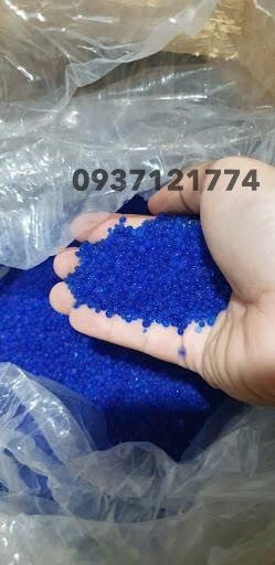 Silicagel 2-4mm hạt chỉ thị màu xanh
