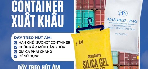 Có Nên Dùng Gói Hút Ẩm Và Dây Hút Ẩm Container Cùng Lúc Không?