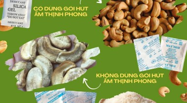 Nông sản xuất khẩu nên dùng gói hút ẩm nào?