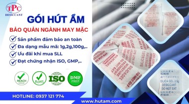 Bao nhiêu gói hút ẩm là đủ cho thùng quần áo vận chuyển xa